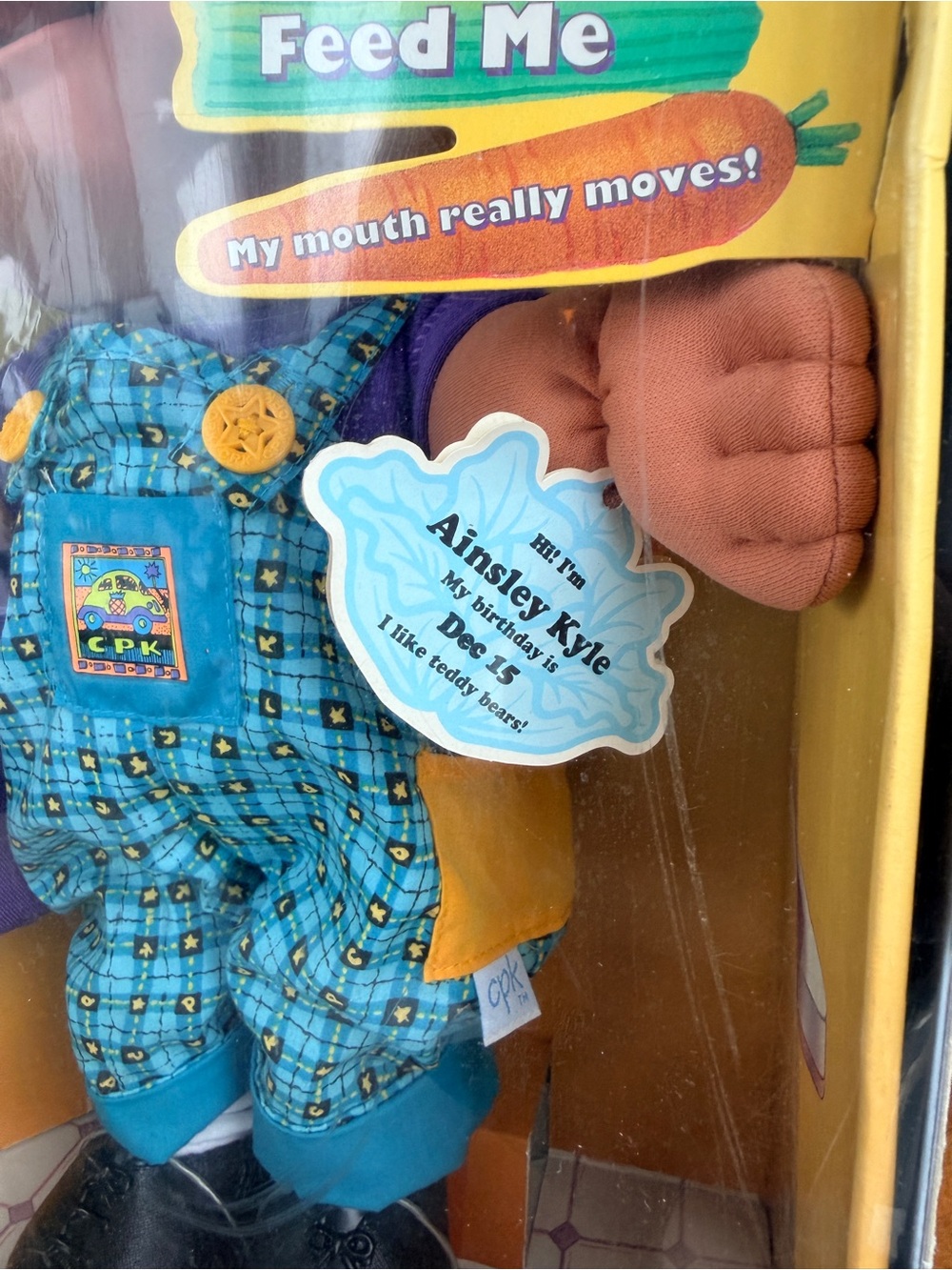 Cabbage Latch Kid Snacktime Kid Doll - Ainsley Kyle - Picture 3 of 7